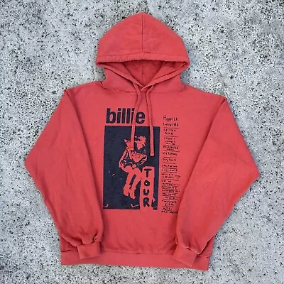 Buy Billie Eilish Hoodie  Happier Than Ever Tour Merch 2022 - Small Oversized 23x26 • 48.25£
