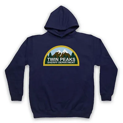 Buy Sheriff Department Unofficial Twin Peaks Cult Tv Show Adults Unisex Hoodie • 25.99£