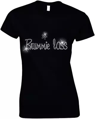 Buy BRUMMIE Lass Lass Crystal T Shirt - Hen Night Birmingham  - 70s 80s 90s All Size • 9.99£