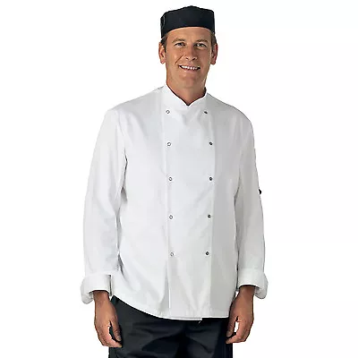 Buy White Long & Short Sleeve Chef Jacket (unisex) • 10.99£