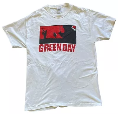 Buy Vintage Green Day T Shirt Large Warning Tour Rare • 60£