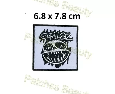 Buy Halloween Demon Scary Gorillaz Skull Scary Iron Sew On Patch Jacket Jeans 1452 • 2.05£