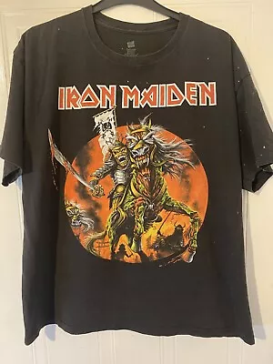 Buy Iron Maiden XL Vintage The Final Frontier World Tour 2011 Japanese Event T Shirt • 39.50£