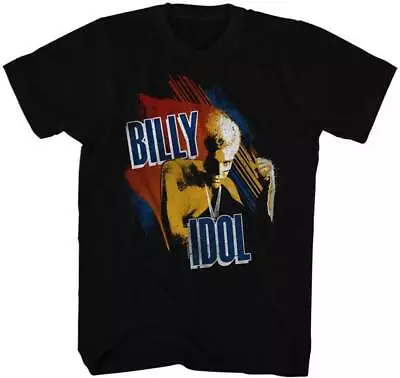 Buy Billy Idol Painted Art Portrait Adult T Shirt Punk Rock Music Merch • 41.76£