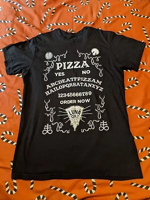 Buy Twisted Apparel Pizza Ouija T-shirt Alternative Goth Witch Punk Emo Grunge Y2K • 8£