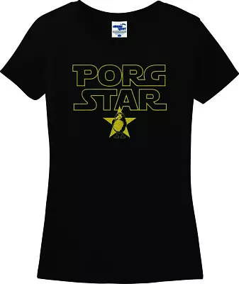 Buy Porg Star Funny Missy Fit Ladies T-Shirt (S-3X) • 18.89£