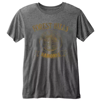 Buy Ramones Forest Hills Burnout T Shirt • 16.95£