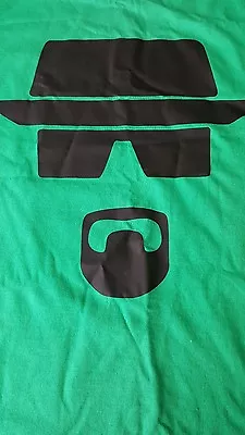 Buy BREAKING BAD Heisenberg T Shirt Green Lady Fit BNWOT Summer Festival LARGE • 4.99£