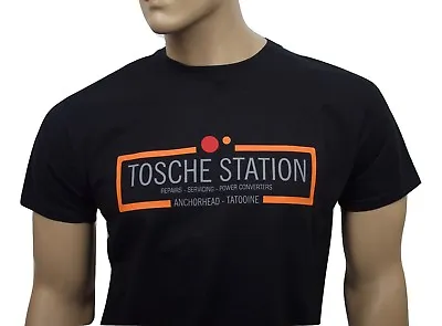 Buy Star Wars (1977) Inspired Mens Film T-shirt - Tosche Station • 15£