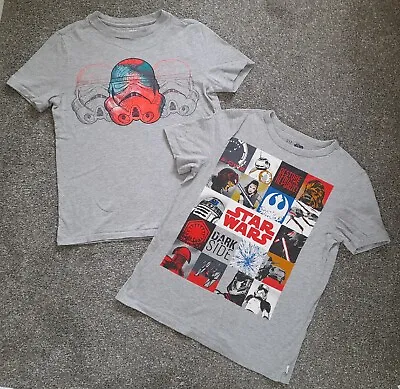Buy GAP Boys Star Wars Short Sleeved T-Shirts X 2, Size M, Age 8yrs **Ex Condition** • 15£