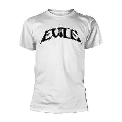 Buy Evile 'Logo' White T Shirt - NEW • 16.99£