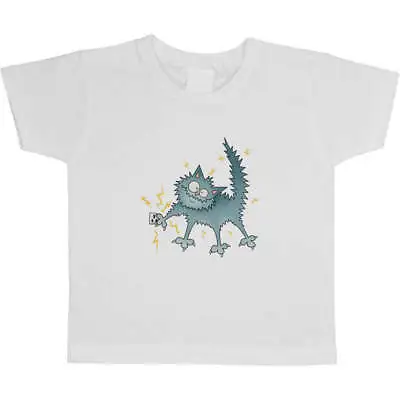 Buy 'Electrocuted Cat' Children's / Kid's Cotton T-Shirts (TS028569) • 5.99£