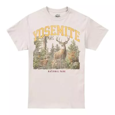 Buy National Parks Mens T-shirt Yosemite Stag Deer Top Tee S-2XL Official • 10.49£