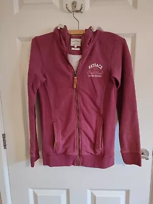 Buy Fat Face Plum Coloured Hoodie Size 6 • 5.80£
