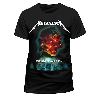 Buy Official Metallica T Shirt Hardwired To Self Destruct Black Classic Rock Band • 16.28£