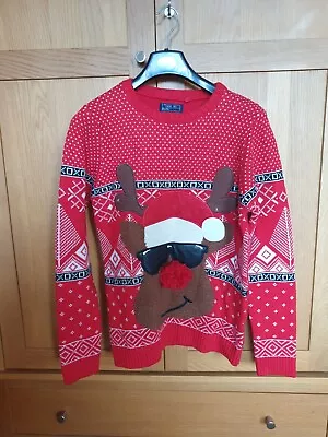 Buy Next Boys Christmas Jumper Age 11-12, 12 Years • 4.50£