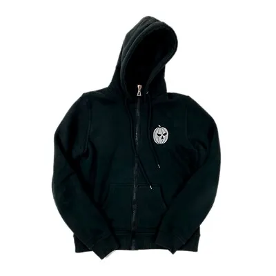 Buy HELLOWEEN - PUMPKIN & LOGO DELUXE BLACK Hooded Sweatshirt With Zip Medium • 150.12£
