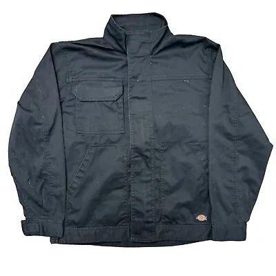 Buy Dickies Jacket Short Regular Workwear Y2K Black Mens Medium • 39.99£