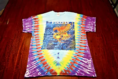 Buy 2016 Firefly Music Festival Tie-Dye T Shirt Large • 18.90£