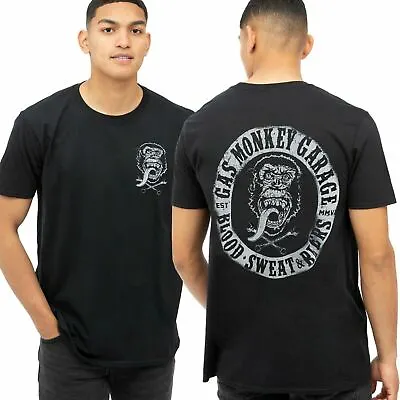 Buy Gas Monkey Garage Mens T-shirt Emblem Logo Black  S - XXL Official • 11.19£
