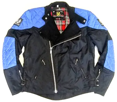 Buy Vgc Retro Belstaff   Outaw   Jacket - Classic Motorcycle Biker Cafe Racer Style • 65£