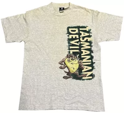 Buy Vintage Tasmanian Devil 1995 Warner Bros Single Stitch T Shirt Size L • 12£