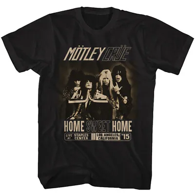 Buy Motley Crue Home Sweet Home Live At Staples Center Men's T Shirt Metal Merch • 42.84£