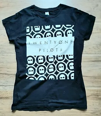 Buy Twenty One Pilots Black T-shirt, Sz M (10) VGC • 5£
