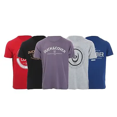 Buy Men's Duck And Cover Wellingbrow 5 Pack T-Shirts In Other • 31.34£