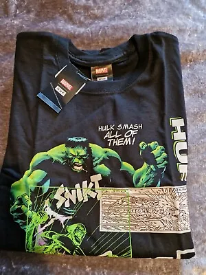Buy Huf & Marvel Hulk Print Logo Men's T-Shirt Size Medium Brand New • 29.99£