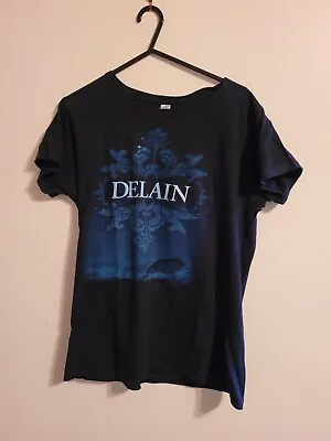 Buy Delain Emblem Shirt Size L Ladies Fit Epica Nightwish Within Temptation • 15£