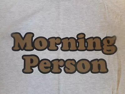Buy T Shirt ~  Morning Person  ~ Danepak Bacon ~ Advertising Collectable ~ New ~ Xxl • 7.99£