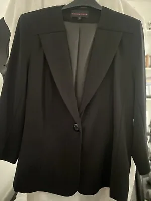 Buy Smart Black Jacket  Size14 Hudson & Onslow • 24£
