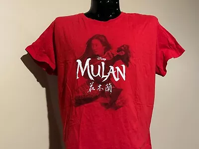 Buy Walt Disney MULAN 2020 Movie Promo Women's T-shirt 3XL Live Action Promotional • 57.63£