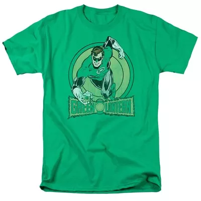 Buy Green Lantern  Kelly Green  T-Shirt DC Comics Sizes S-3X NEW • 20.62£