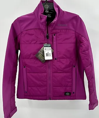 Buy NWT Dickies Storm Women Lightweight Quilted Water Wind Resistant Jacket Size XS • 31.77£