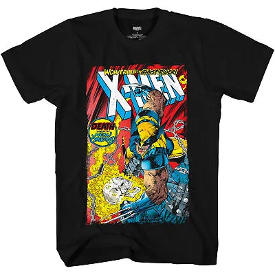 Buy Marvel Comics X-Men Battle Royale: Wolverine Vs Ghost Rider Adult T-Shirt • 72.97£