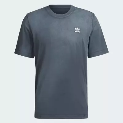 Buy Adidas Mens Essential+ Dye Logo T-shirt / Black / Rrp £30 • 12£