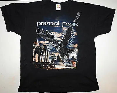 Buy Primal Fear Metal Is Forever Band T-Shirt Black Size L/XL • 14.17£