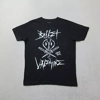 Buy Bullet For My Valentine Band T-Shirt Mens Medium Black 2023 Tour Merch Tee NWOT • 18.99£
