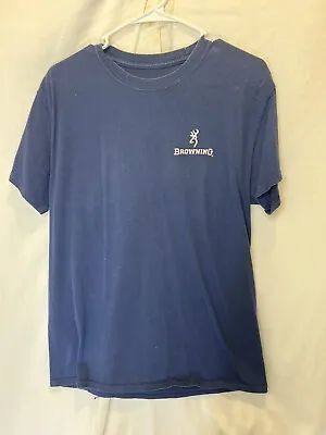 Buy Browning Buckmark Logo T Shirt Ladies Size M Don't Tread On Me Patriotic Gadsden • 9.46£