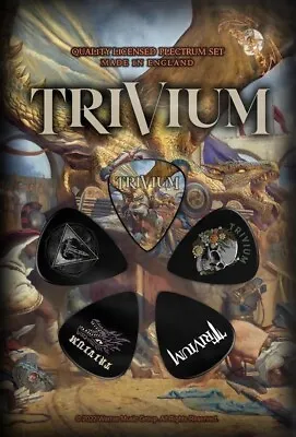 Buy Trivium - In The Court Of The Dragon  (new) Plectrum Pack Official Band Merch • 6.65£