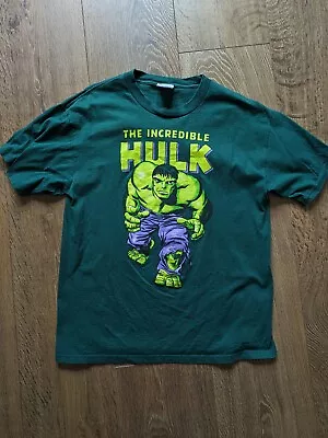 Buy Incredible Hulk Green Vintage T Shirt Large Marvel • 19.99£