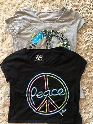 Buy Girls Peace Justice Shirt Tee T Shirt Top Set Lot 16 • 7.87£