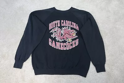 Buy North Carolina Gamecocks Sweatshirt Mens Large Jumper Sweater Spell Out • 16.99£
