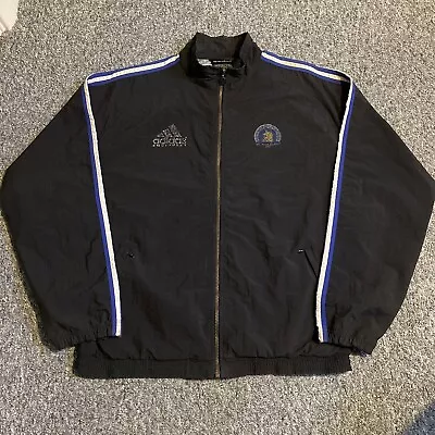 Buy VTG Adidas Equipment 1996 Boston Marathon Windbreaker Jacket Back Logo Men’s XL • 29.99£