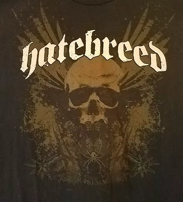 Buy Hatebreed 2006 Supremacy Black T-shirt Pre-owned Xlrg  Nyhc Hardcore Cthc • 38.42£
