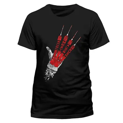 Buy Nightmare On Elm Street Freddy Krueger Hand Official Tee T-Shirt Mens • 15.99£