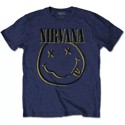 Buy Nirvana - Kids T-Shirt  Inverse Smiley 5-6 Years - New T-Shirts - L1362z • 11.44£