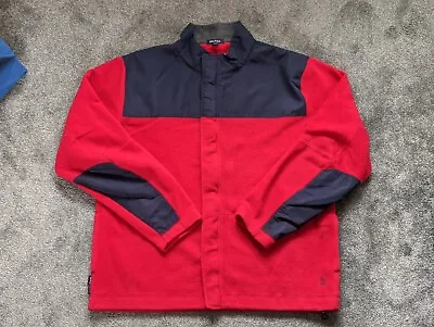 Buy Nautica Y2k Vintage 90s Red Fleece Jacket Zip Up Retro Warm Winter XXL Cost£79⁹⁹ • 14.65£